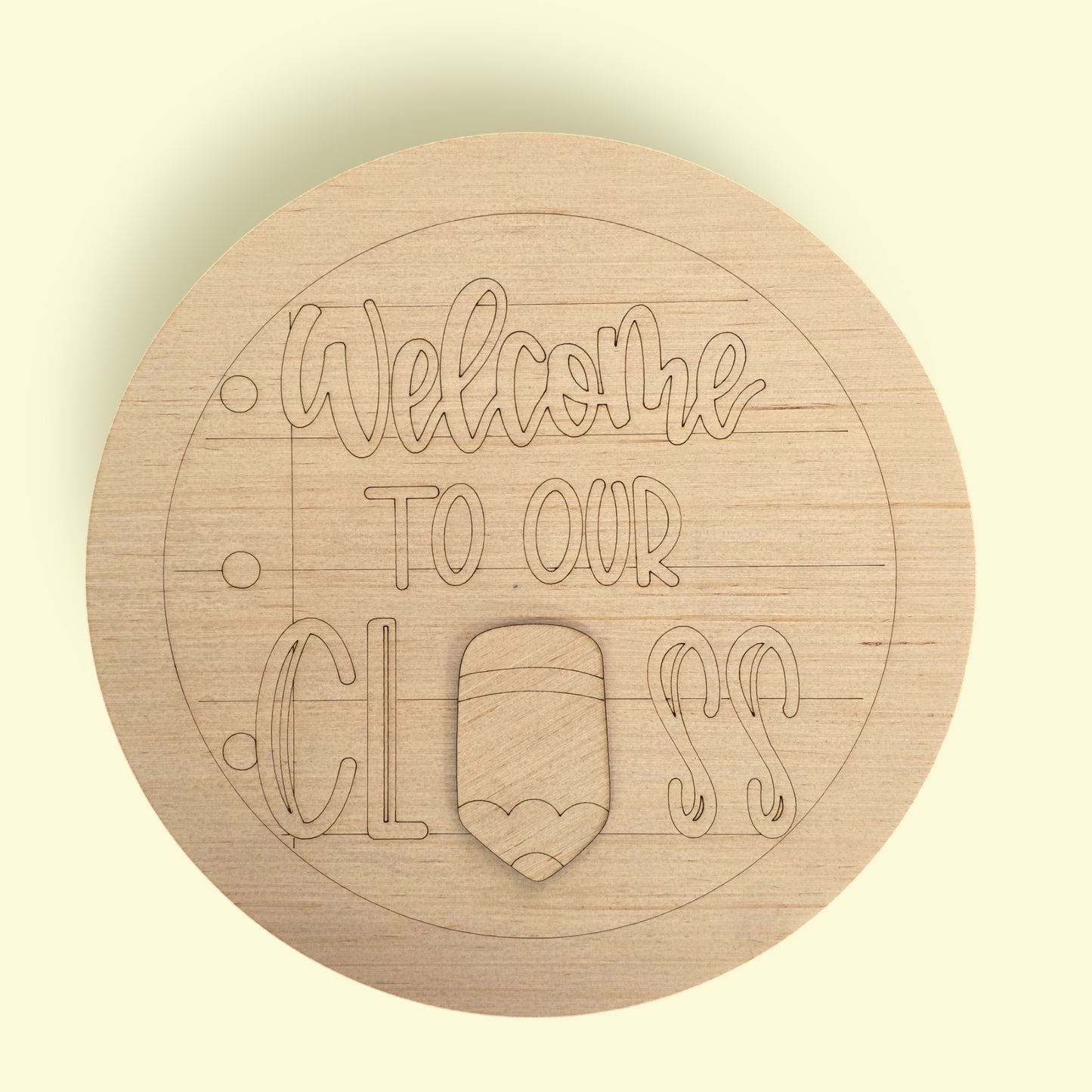 Welcome To Our Classroom Interchangeable (AB145)