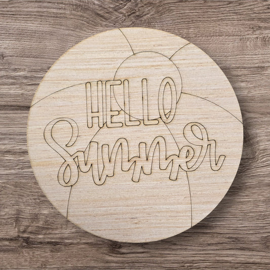 Hello Summer Beach Ball (AB178)