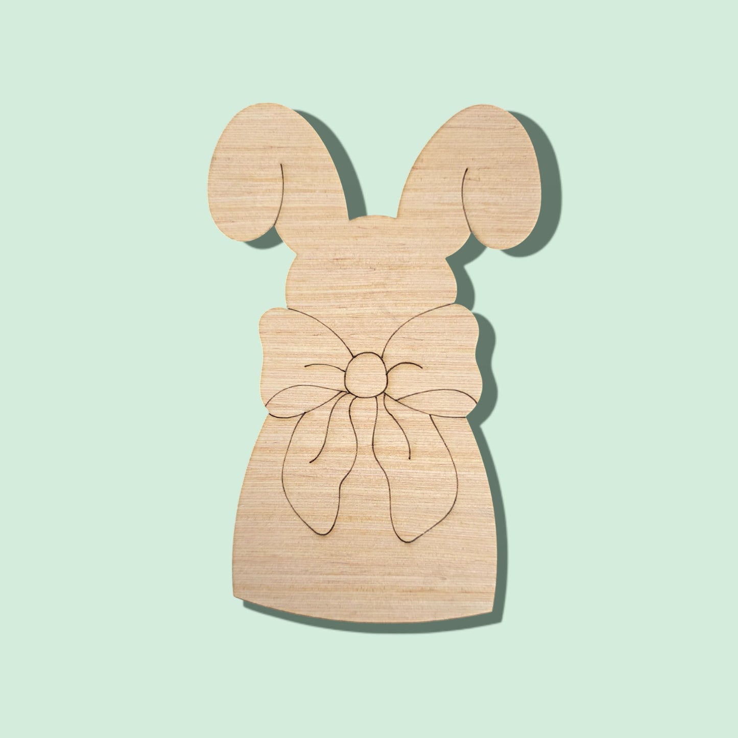 Easter Bunny With Bow (KA047)