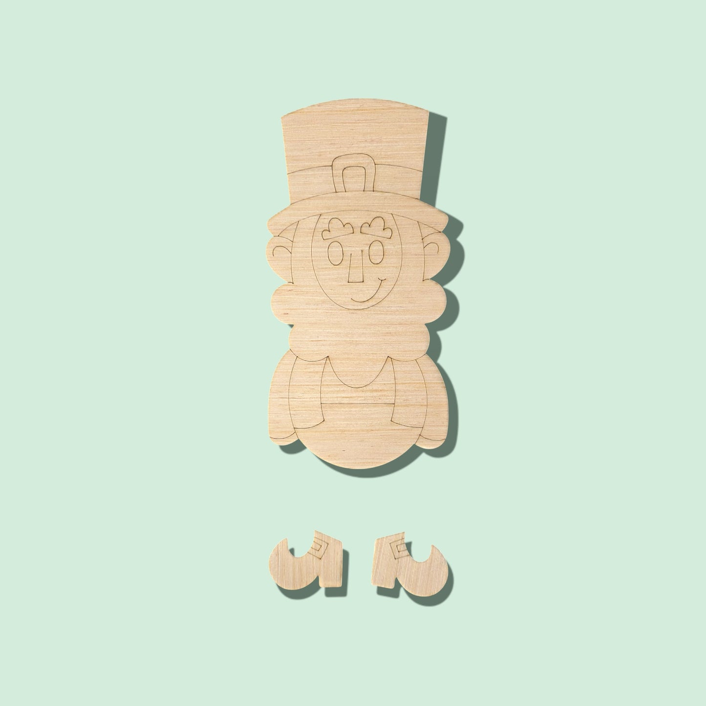Ribbon Leg Leprechaun (KA060)