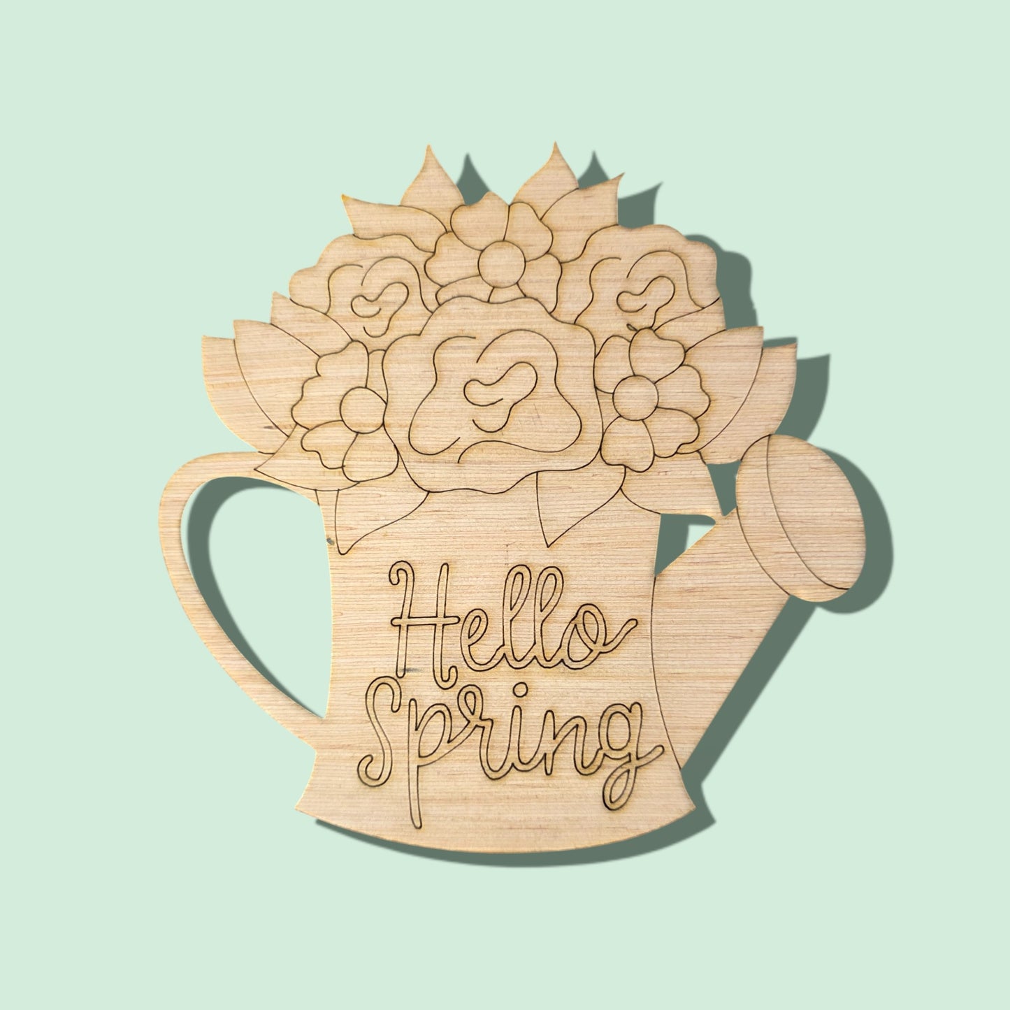 Hello Spring Watering Can (PP030)
