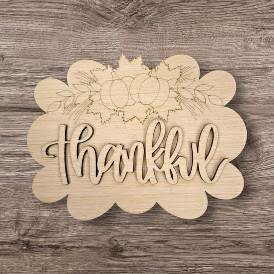 3D Thankful (AB097-3D)