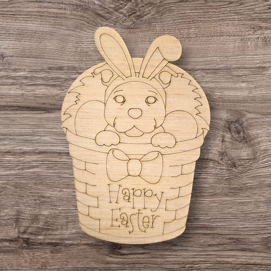 Pit Bull Easter Basket (PC190)