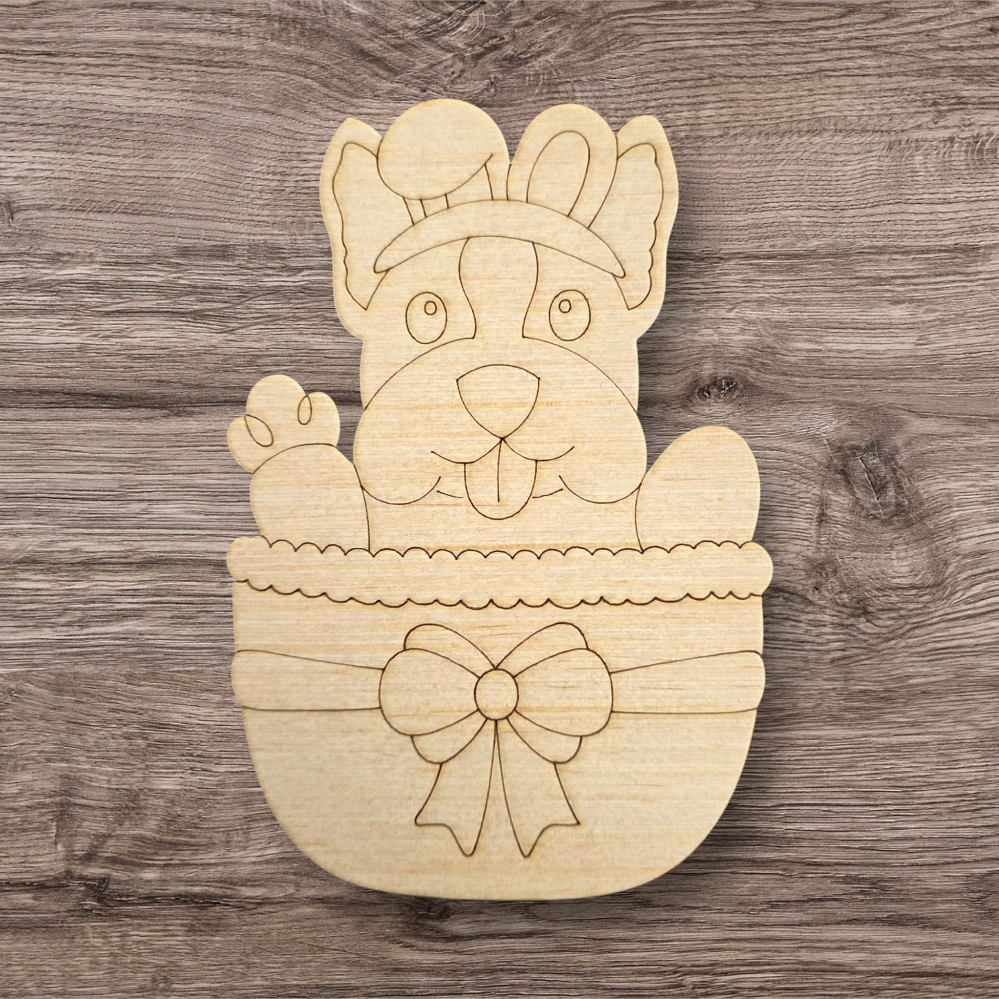 Boston Terrier Easter Basket (GM101)