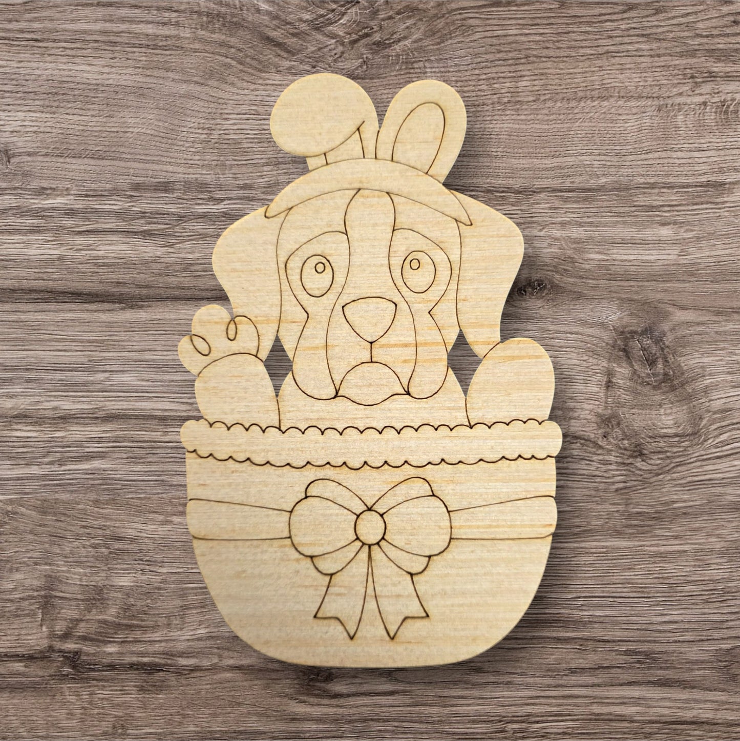 Boxer Easter Basket (GM102)