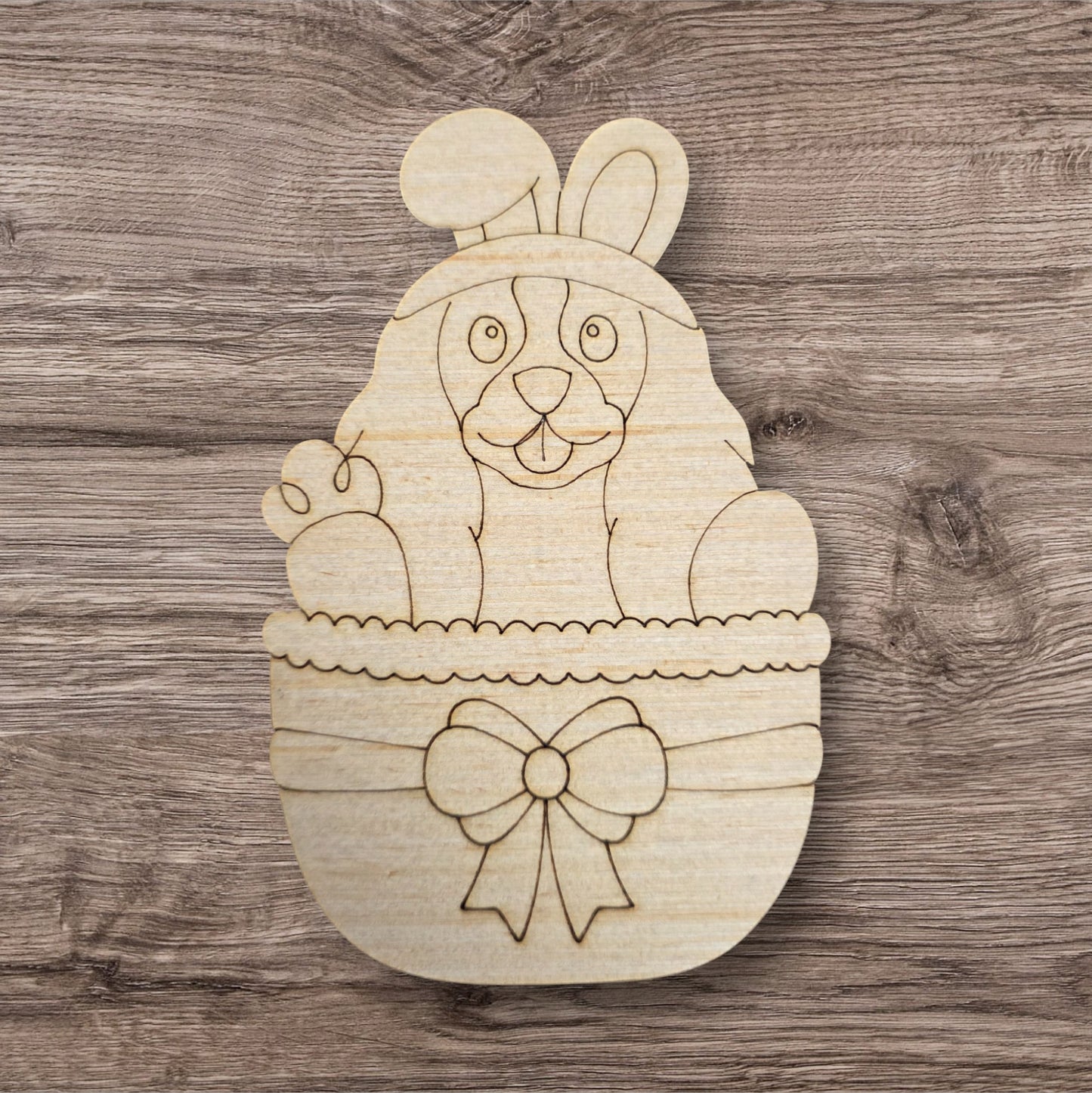 Cavalier Spaniel Easter Basket (GM103)