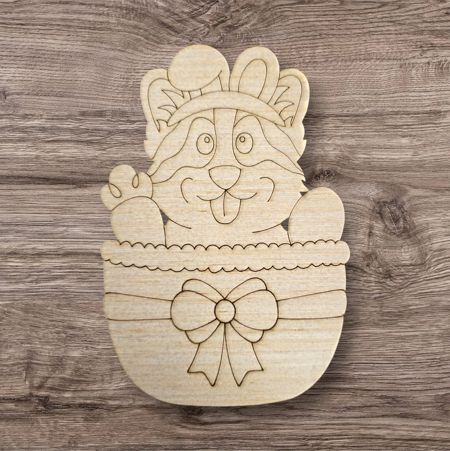 Corgi Easter Basket (GM104)