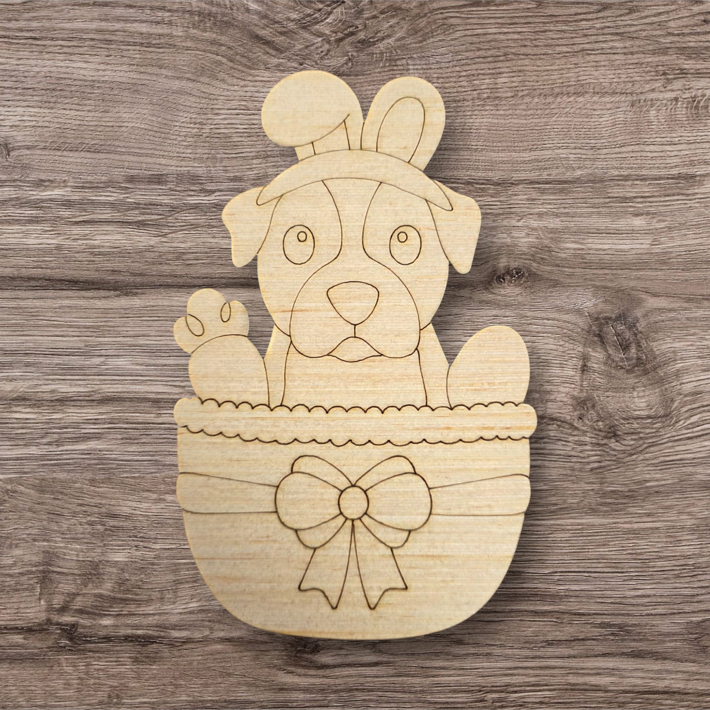 Pit Bull Easter Basket (GM110)