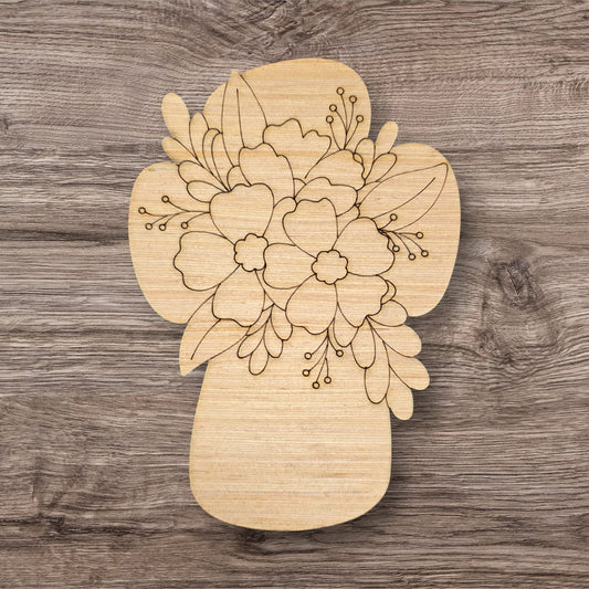 Floral Cross (AB203)