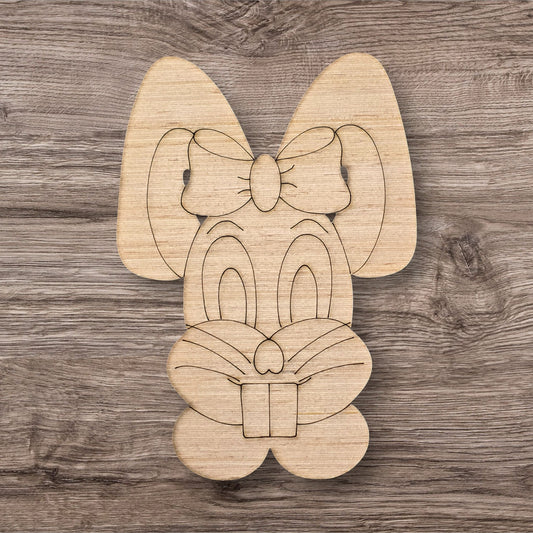 Girl Bunny Head (RA155)
