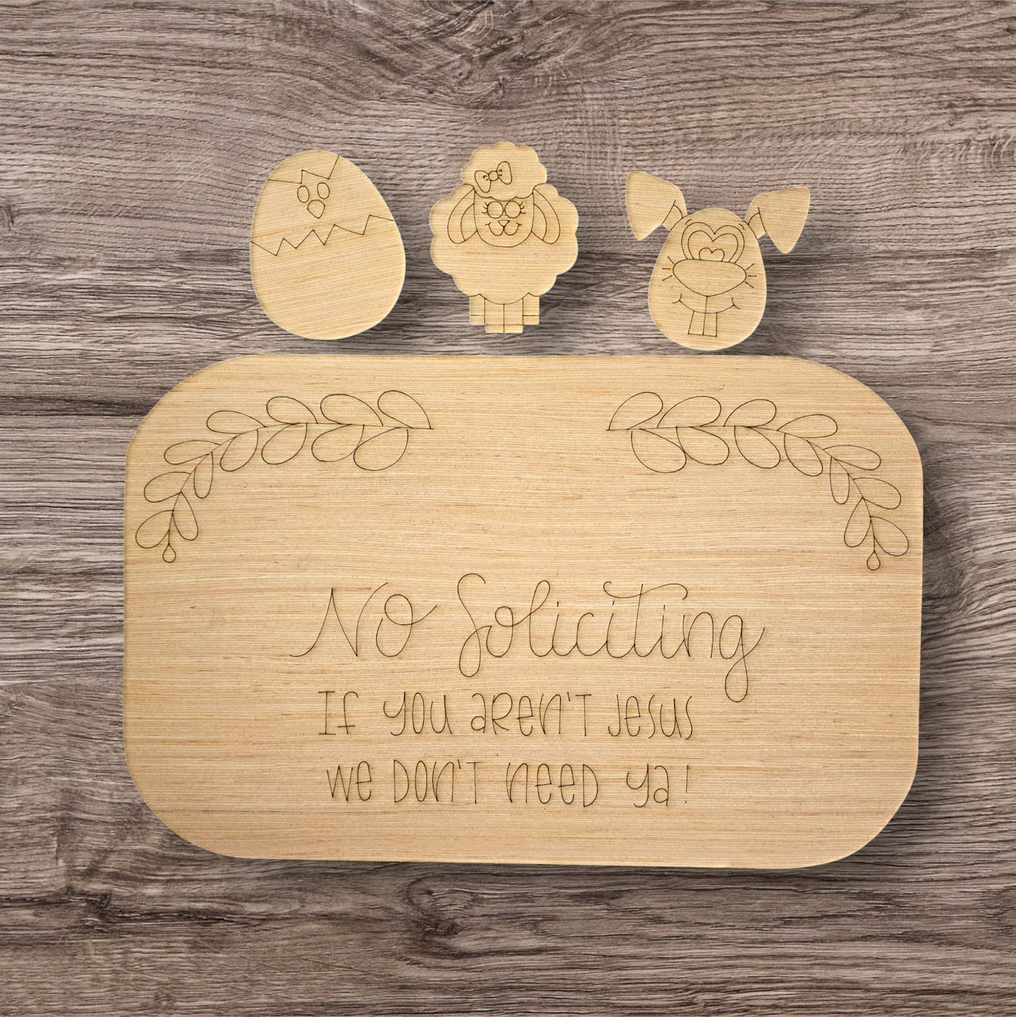 No Soliciting Interchangeable (WP064)