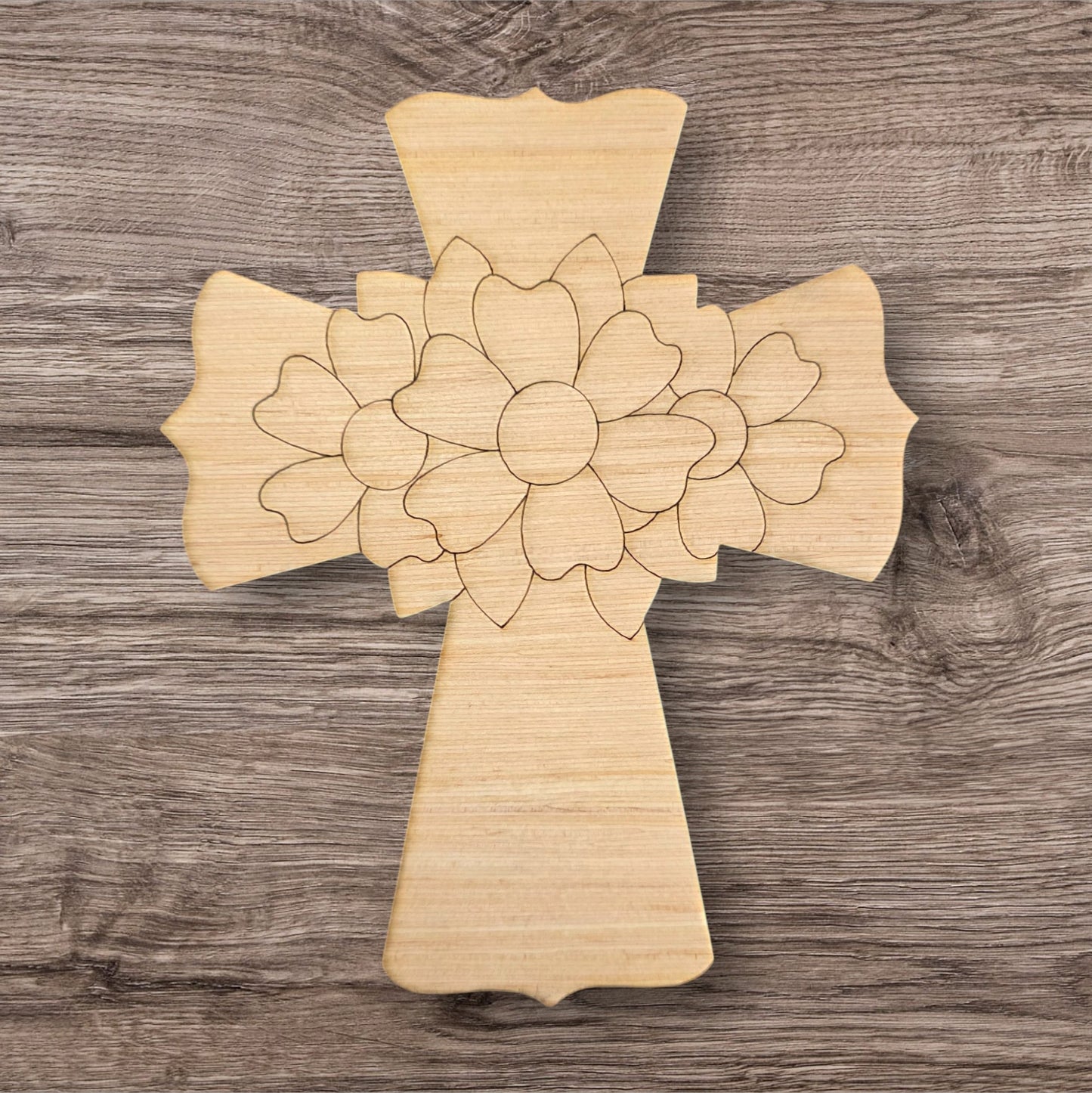 Floral Cross (PP041)