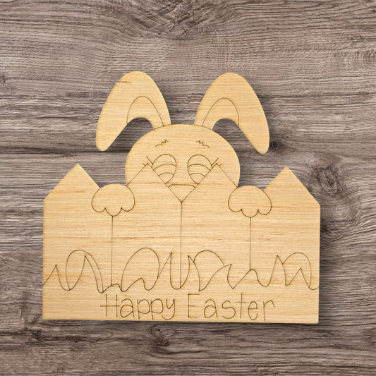 Peeking Easter Bunny (WP062)