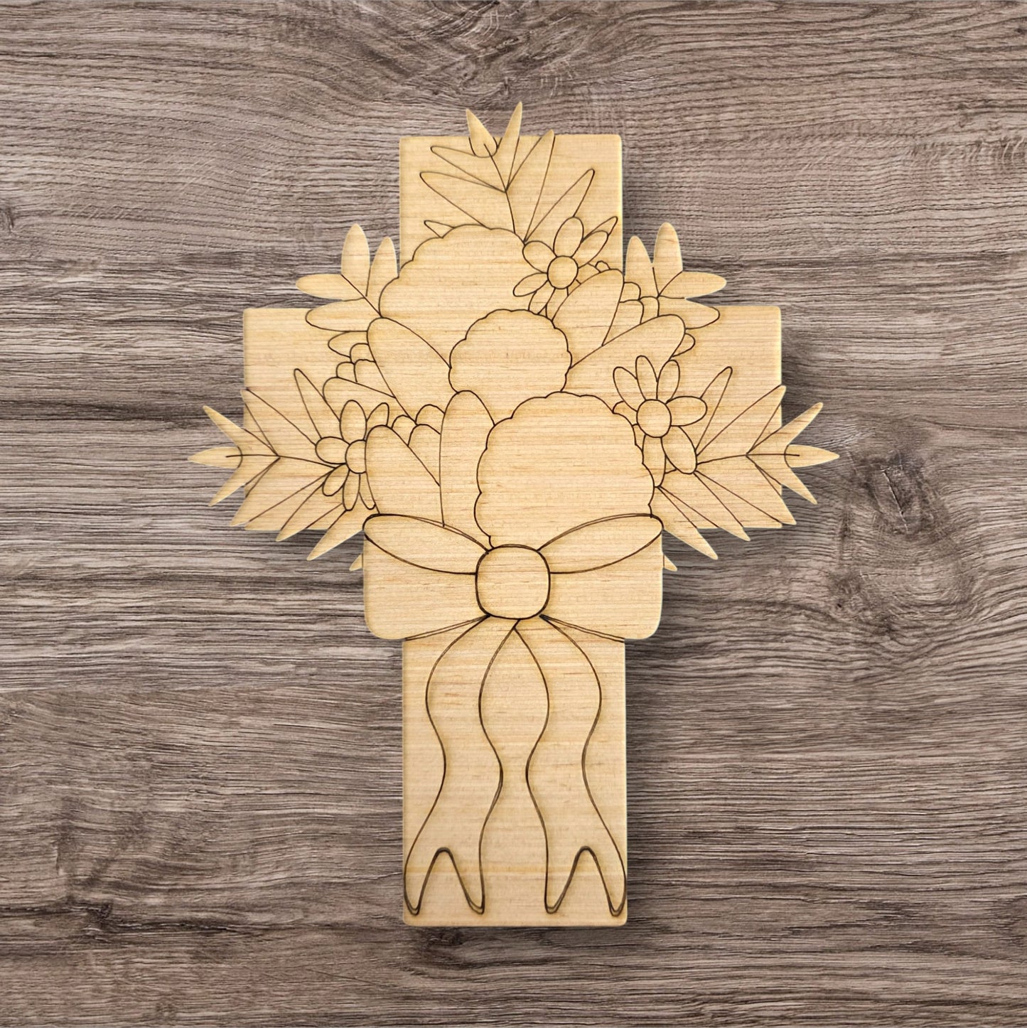 Floral Cross (KW157)