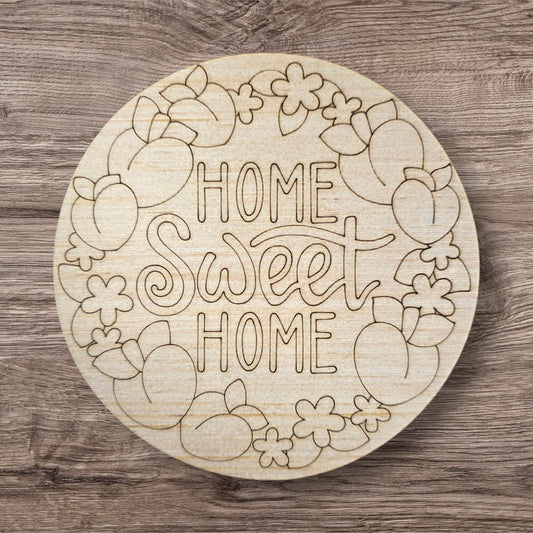 Home Peach Round (RL114)