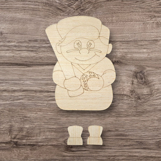 Ribbon Leg Baseball Player (RL101)