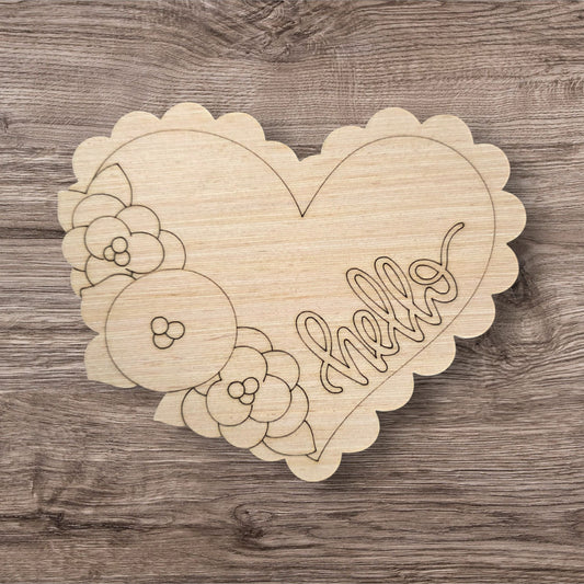 Floral Heart (RL128)