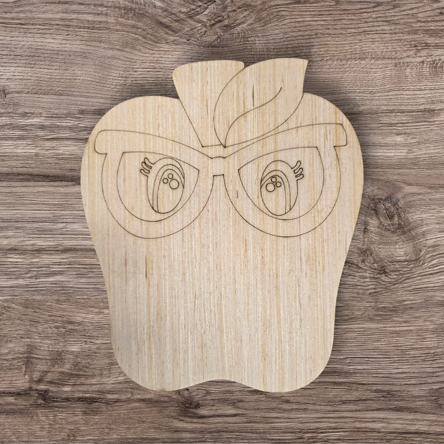 Apple With Glasses (RL150)