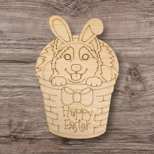 Huskey Easter Basket (PC201)