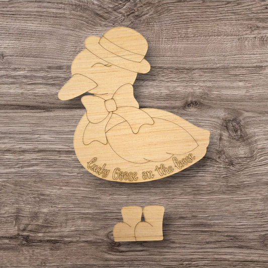 Ribbon Leg Lucky Goose (RL182)