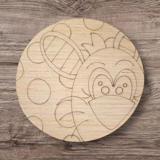 Easter Bunny Round (MJ035)