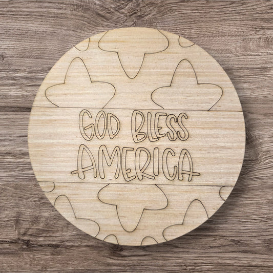 God Bless America Round (MJ004)