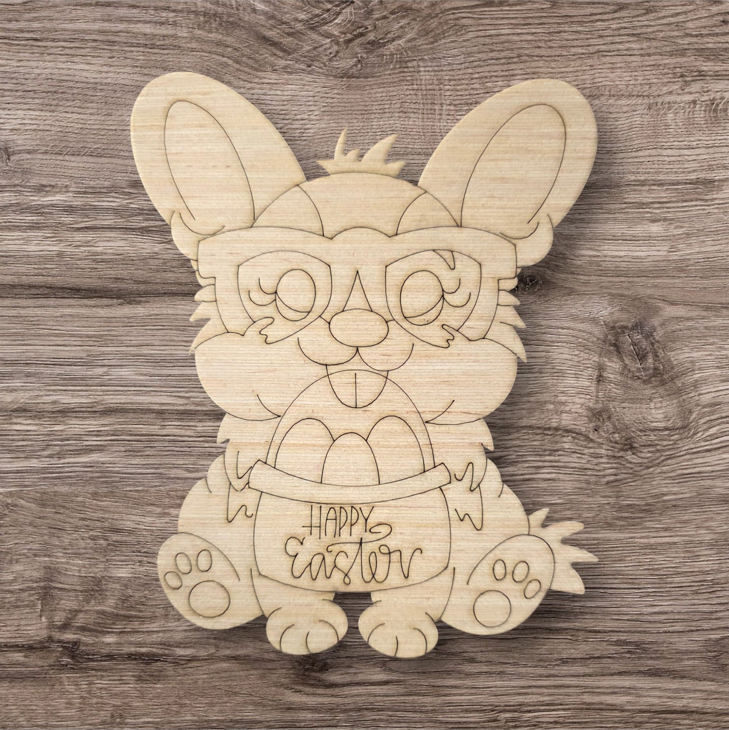Happy Easter Corgi (MJ022)