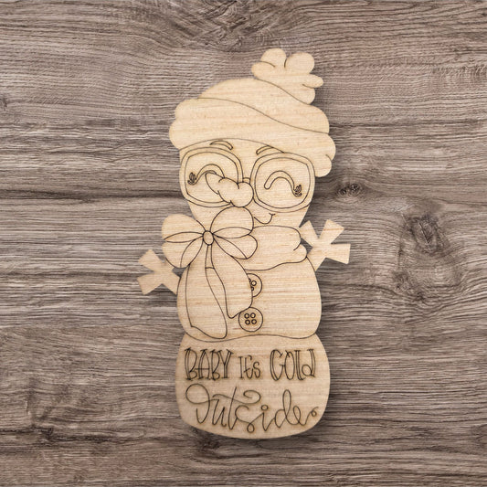 Baby It's Cold Snowman (MJ006)