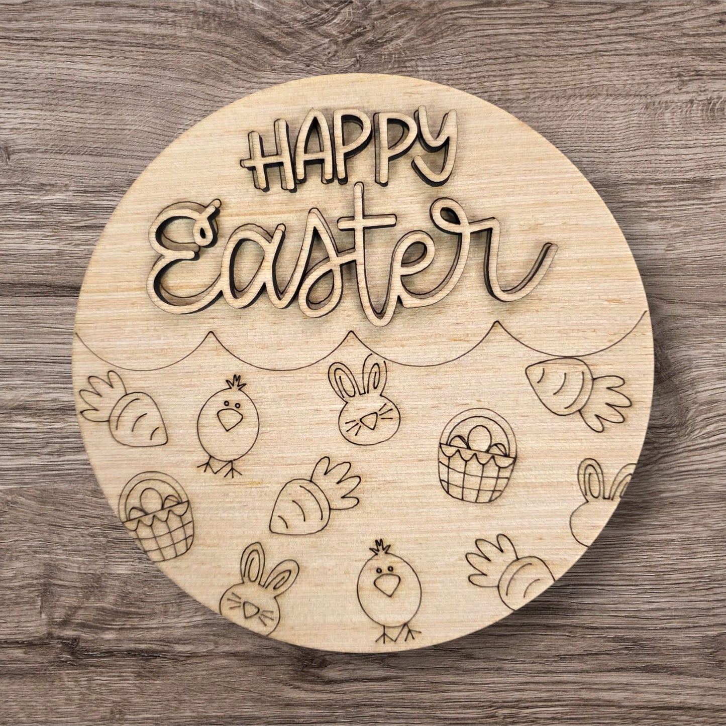 3D Easter Round (CK022-3D)