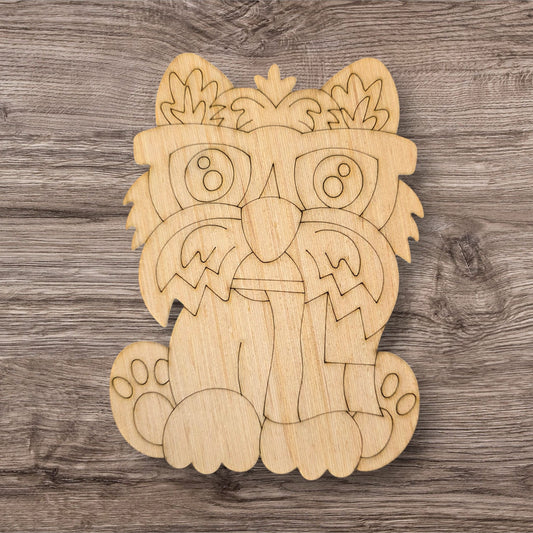 Patriotic Yorkie (MJ043)