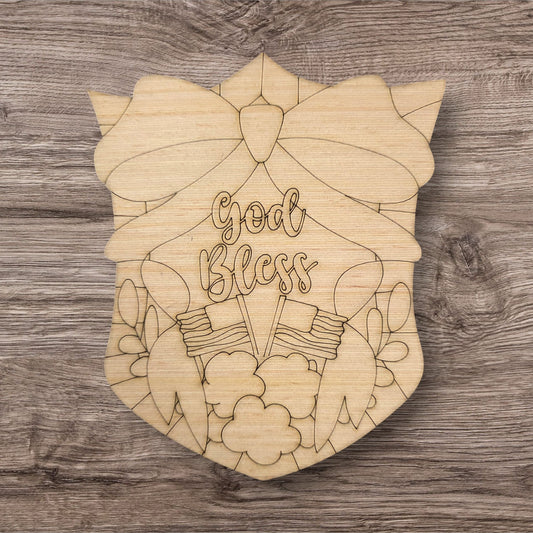 God Bless America Shield (RA063)