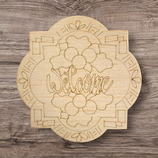 Welcome Plaque (RA036)
