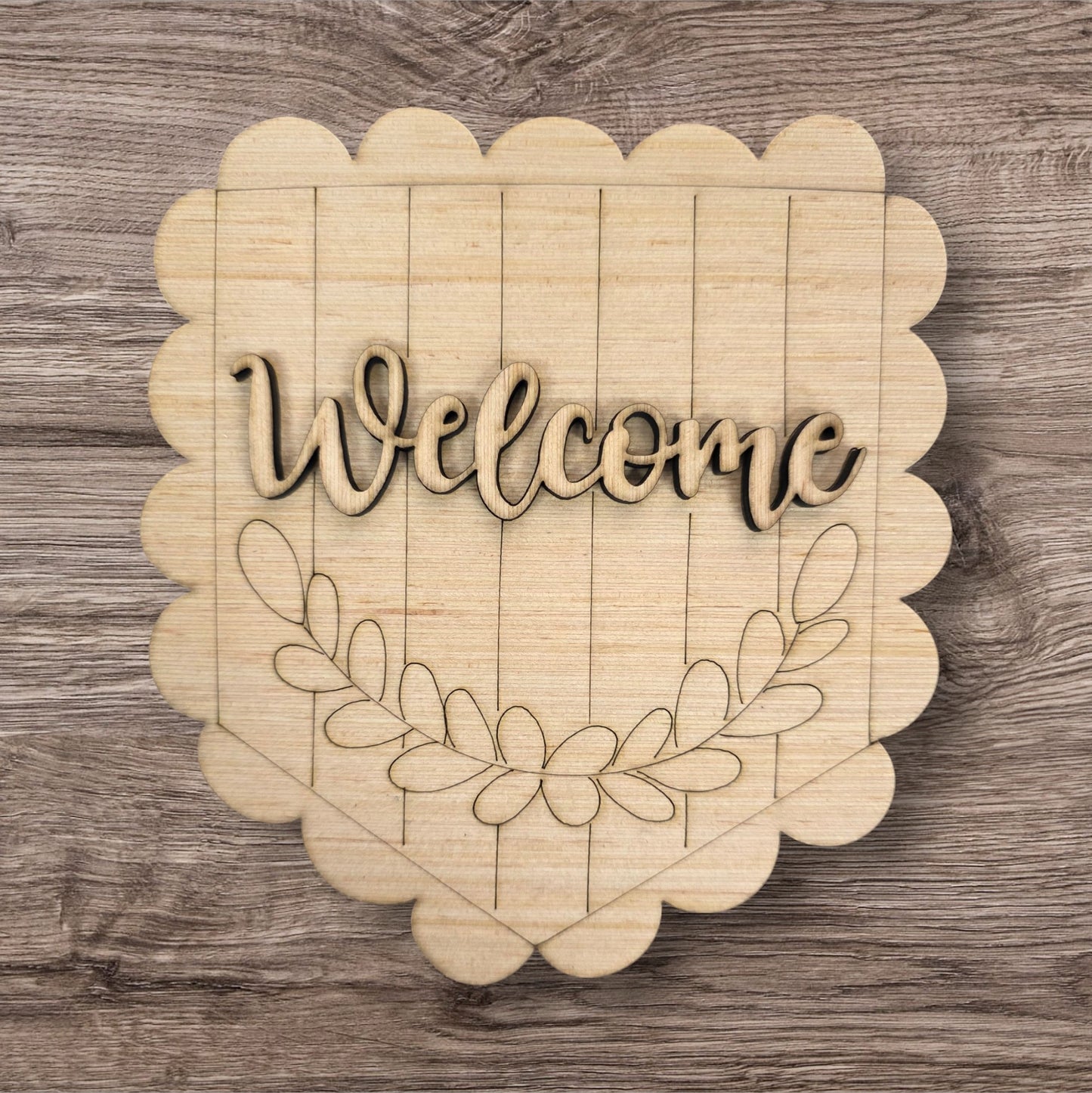 3D Welcome Plaque  (RA053-3D)