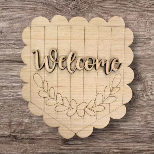 3D Welcome Plaque  (RA053-3D)