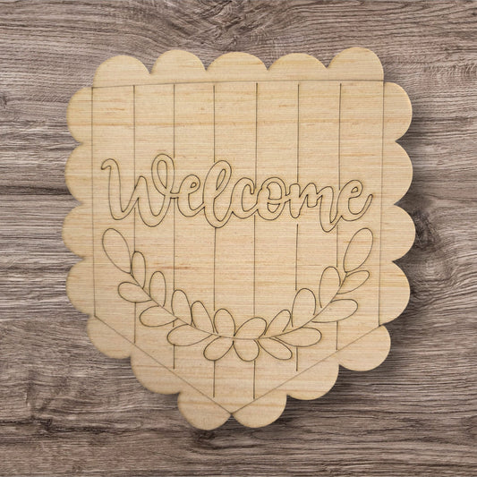 Welcome Plaque  (RA053)