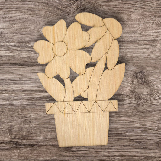 Spring Flower Pot (RA041)