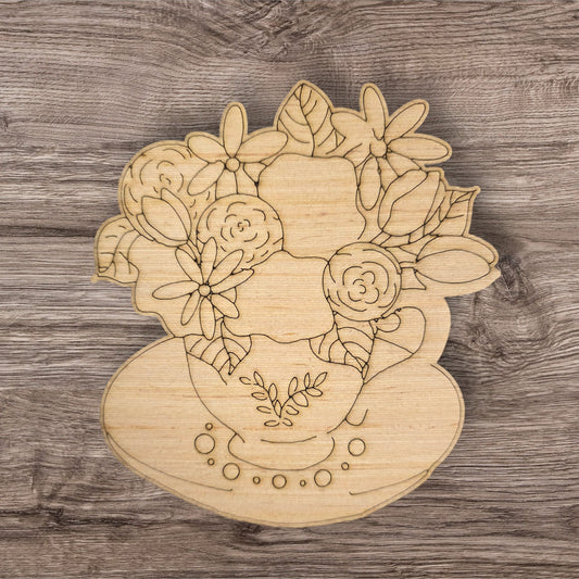 Tea Cup Flower (RA018)