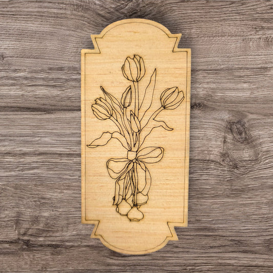Tulip Plaque (RA012)