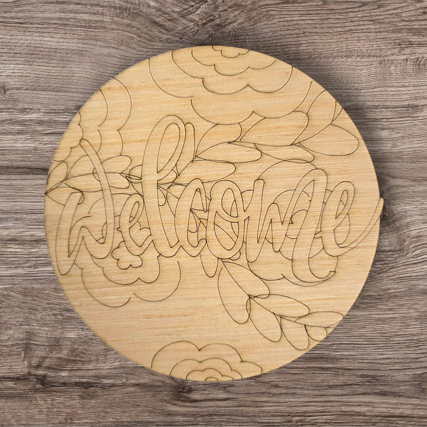 Floral Welcome Round (RA009)