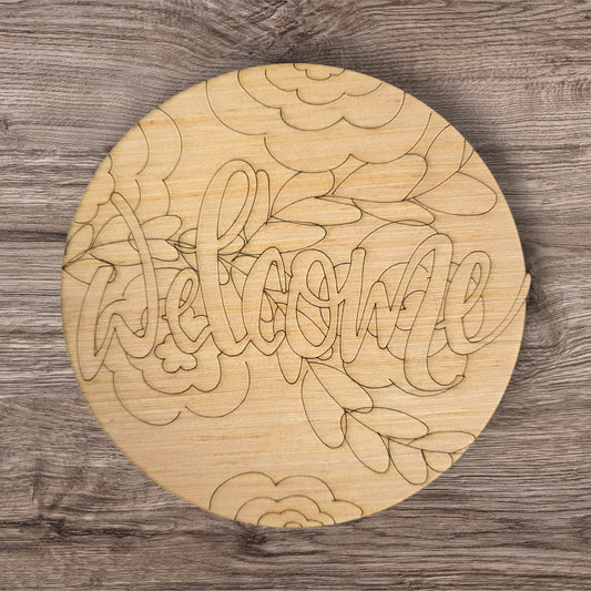Floral Welcome Round (RA009)