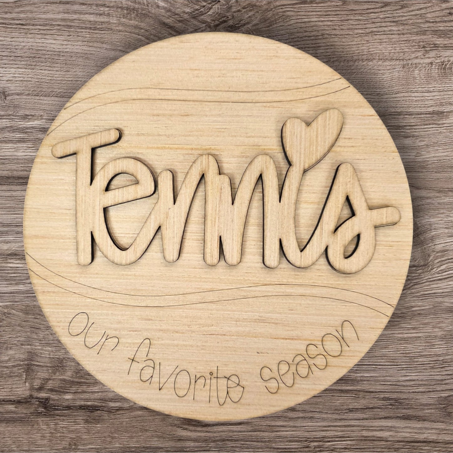 3D Tennis Round (CK024-3D)