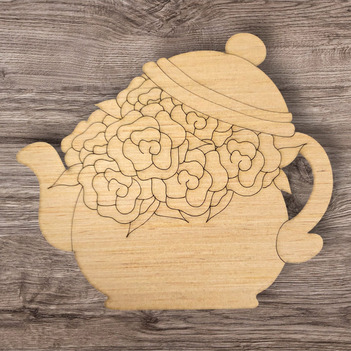 Floral Teapot (PP054)
