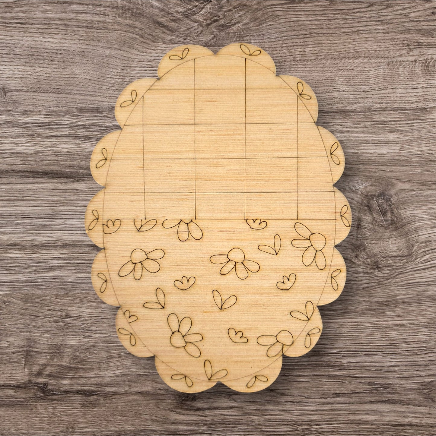 Patchwork Quilt Oval (PP056)