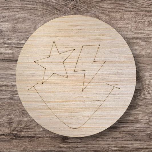 Lightning Smiley Round (DO-045)