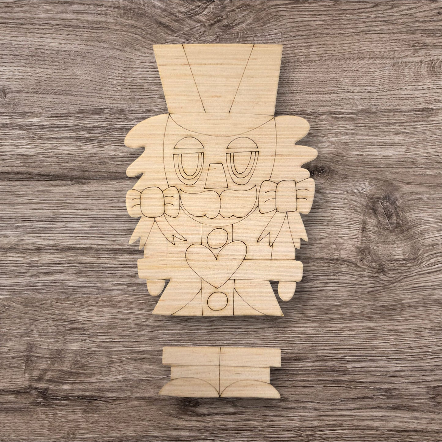 Ribbon Leg Nutcracker Ornament (DO-020-O)