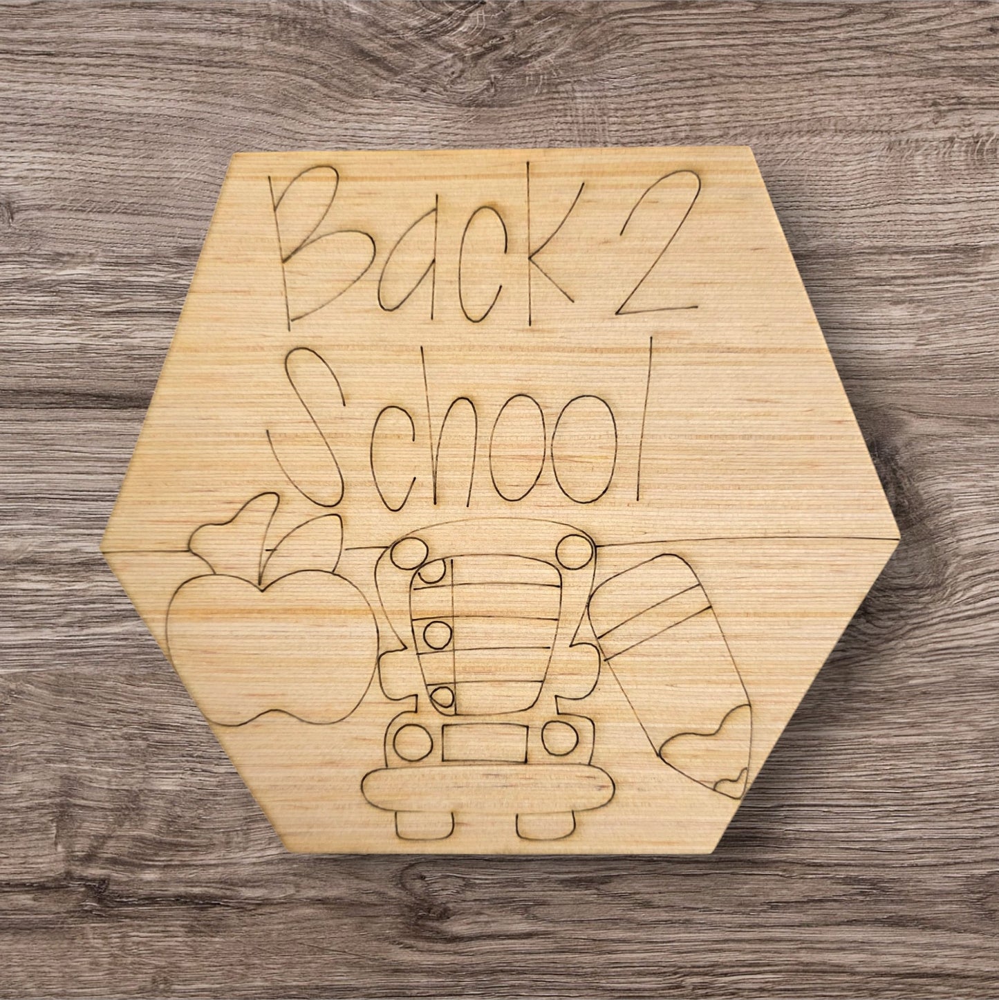 Back To School Octagon (DO-012)