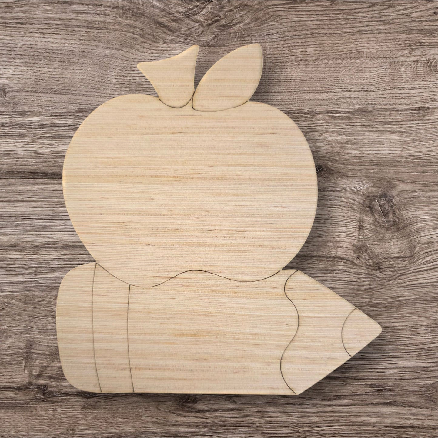 Pencil Apple Stack (DO-014)