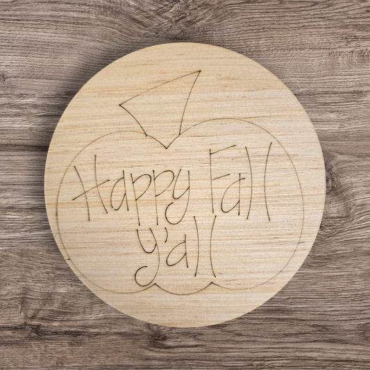 Happy Fall Yall Round (DO-034)