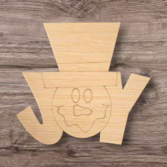 Joy Snowman Ornament (DO-079-O)