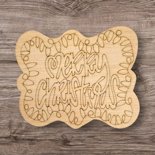 Merry Christmas Plaque (DO-077)